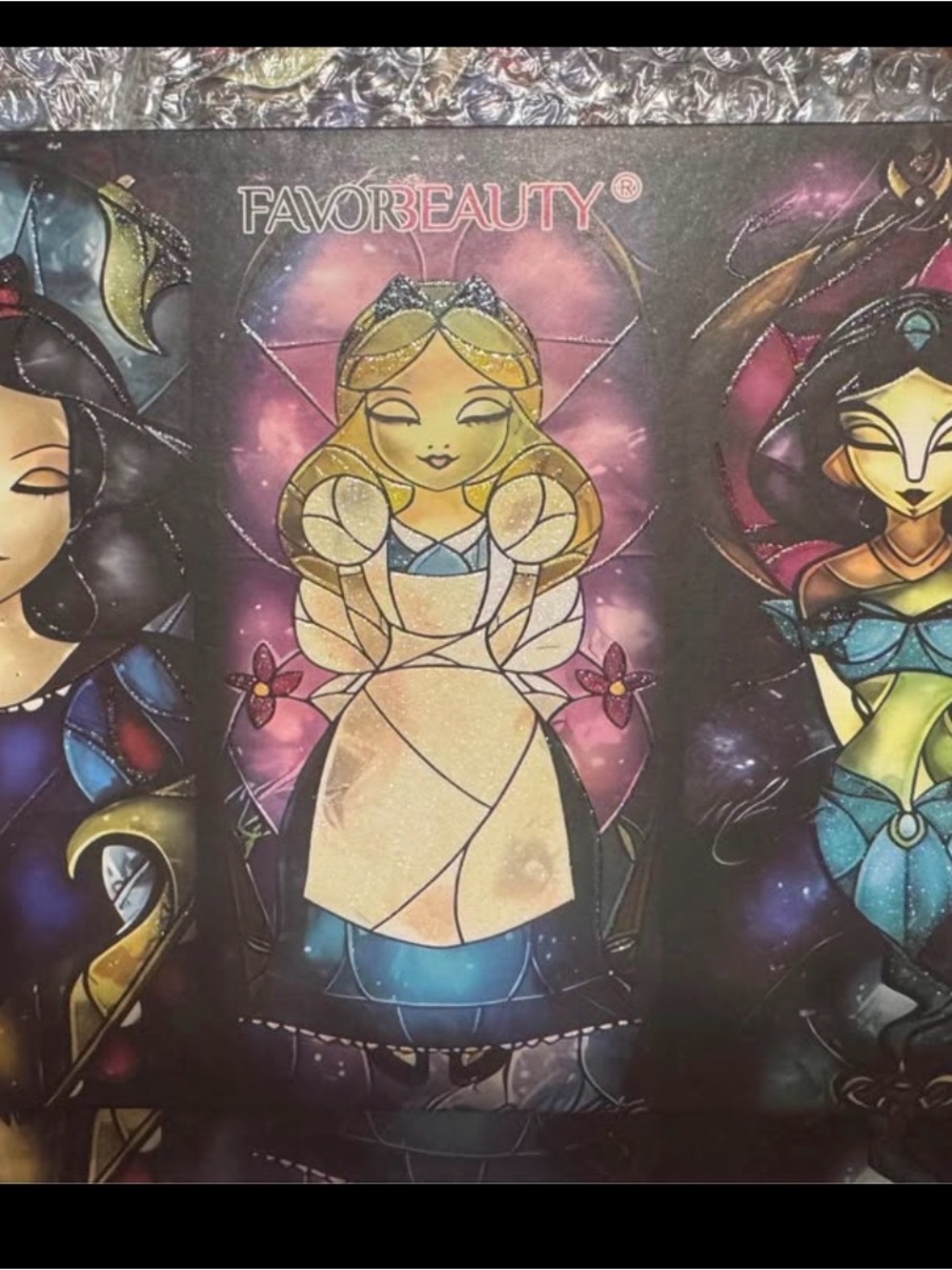 FavoBeauty Women Eyeshadow Palette - Pink & Blue Shimmer
